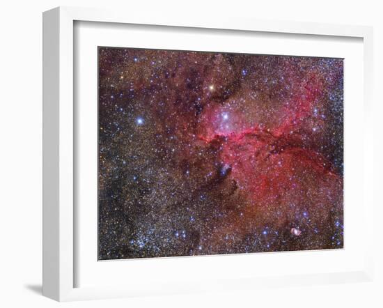 Ngc 6188 Emission Nebula in the Constellation Ara-null-Framed Photographic Print