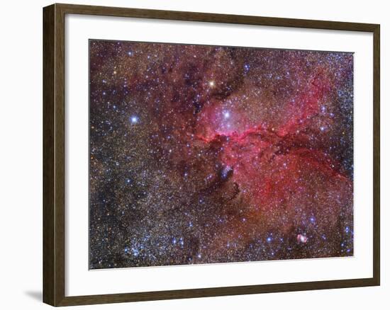 Ngc 6188 Emission Nebula in the Constellation Ara-null-Framed Photographic Print