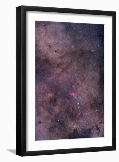 Ngc 6231 Area Oriented Equatorially-null-Framed Photographic Print