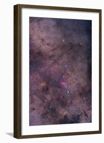 Ngc 6231 Area Oriented Equatorially-null-Framed Photographic Print