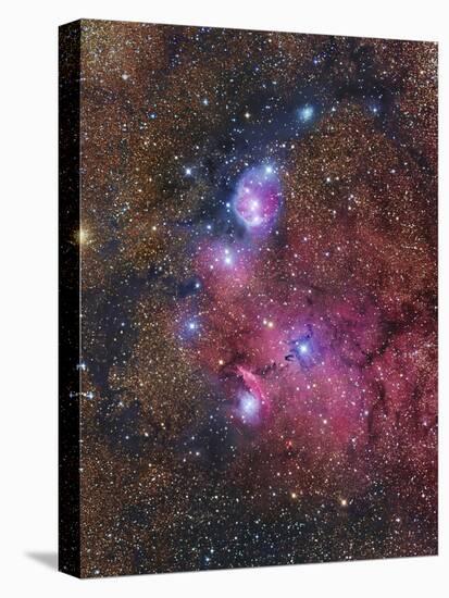 Ngc 6559 Emission and Reflection Nebulosity in Sagittarius-null-Stretched Canvas