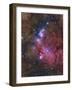 Ngc 6559 Emission and Reflection Nebulosity in Sagittarius-null-Framed Photographic Print