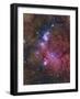 Ngc 6559 Emission and Reflection Nebulosity in Sagittarius-null-Framed Photographic Print