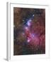 Ngc 6559 Emission and Reflection Nebulosity in Sagittarius-null-Framed Photographic Print