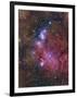 Ngc 6559 Emission and Reflection Nebulosity in Sagittarius-null-Framed Photographic Print