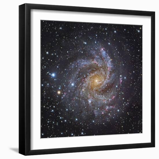 NGC 6946, a Spiral Galaxy in Cepheus-Stocktrek Images-Framed Photographic Print