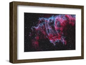 Ngc 6995, the Bat Nebula, Part of the Veil Nebula in Cygnus-Stocktrek Images-Framed Photographic Print