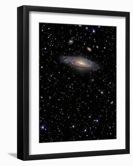 NGC 7331 is a Spiral Galaxy in the Constellation Pegasus-Stocktrek Images-Framed Photographic Print