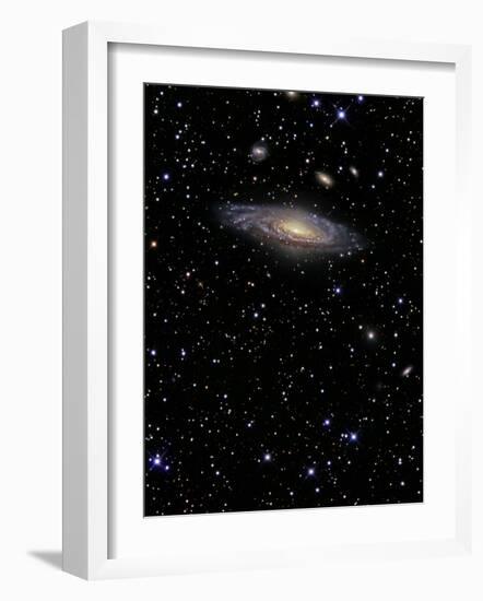 NGC 7331 is a Spiral Galaxy in the Constellation Pegasus-Stocktrek Images-Framed Photographic Print