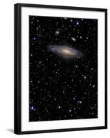 NGC 7331 is a Spiral Galaxy in the Constellation Pegasus-Stocktrek Images-Framed Photographic Print