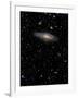 NGC 7331 is a Spiral Galaxy in the Constellation Pegasus-Stocktrek Images-Framed Photographic Print