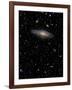 NGC 7331 is a Spiral Galaxy in the Constellation Pegasus-Stocktrek Images-Framed Photographic Print