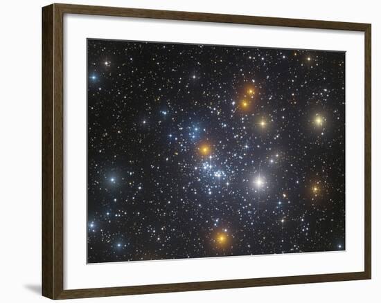 Ngc 884, an Open Cluster in Perseus-Stocktrek Images-Framed Photographic Print