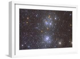 Ngc 884 and NGC 869, the Double Cluster in Perseus-null-Framed Photographic Print