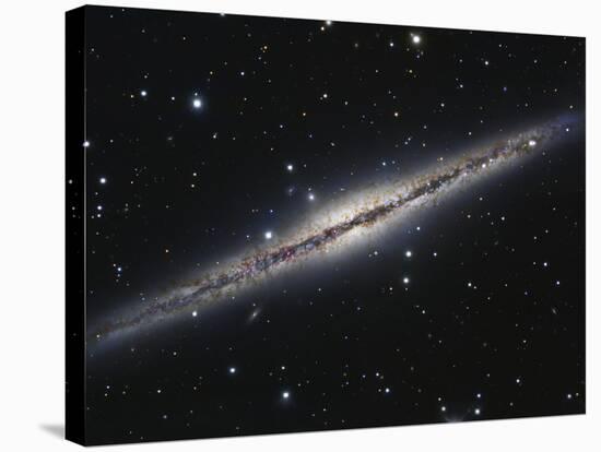 NGC 891, An Edge-on Spiral Galaxy in Andromeda-Stocktrek Images-Stretched Canvas