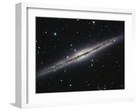 NGC 891, An Edge-on Spiral Galaxy in Andromeda-Stocktrek Images-Framed Premium Photographic Print