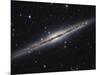 NGC 891, An Edge-on Spiral Galaxy in Andromeda-Stocktrek Images-Mounted Photographic Print