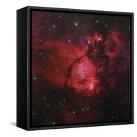 Ngc 896 in the Heart Nebula in Cassiopeia-null-Framed Stretched Canvas