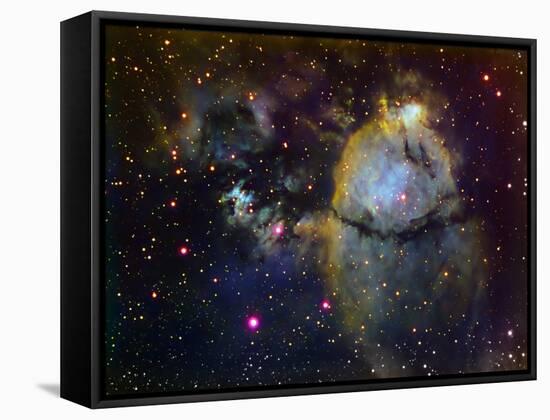 NGC 896 (Part of the Heart Nebula) in Cassiopeia-Stocktrek Images-Framed Stretched Canvas