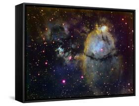 NGC 896 (Part of the Heart Nebula) in Cassiopeia-Stocktrek Images-Framed Stretched Canvas