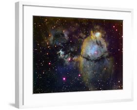 NGC 896 (Part of the Heart Nebula) in Cassiopeia-Stocktrek Images-Framed Photographic Print