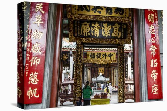 Nghia an Hoi Quan Pagoda in Cholon (Chinatown), Ho Chi Minh City (Saigon), Vietnam, Indochina-Yadid Levy-Stretched Canvas