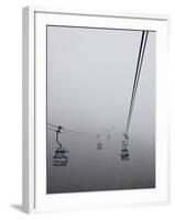 Ngong Ping Cable Car, Hong Kong, China-Julie Eggers-Framed Premium Photographic Print