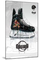 NHL Arizona Coyotes - Drip Skate 21-Trends International-Mounted Poster