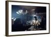 Nhl Boston Bruin Player Derek Sanderson Bartending at His Favorite Boston Bar, 1971-Art Rickerby-Framed Photographic Print