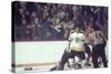 Nhl Boston Bruin Player Derek Sanderson in a Brawl Against Chicago Black Hawks-Art Rickerby-Stretched Canvas