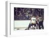 Nhl Boston Bruin Player Derek Sanderson in a Brawl Against Chicago Black Hawks-Art Rickerby-Framed Photographic Print