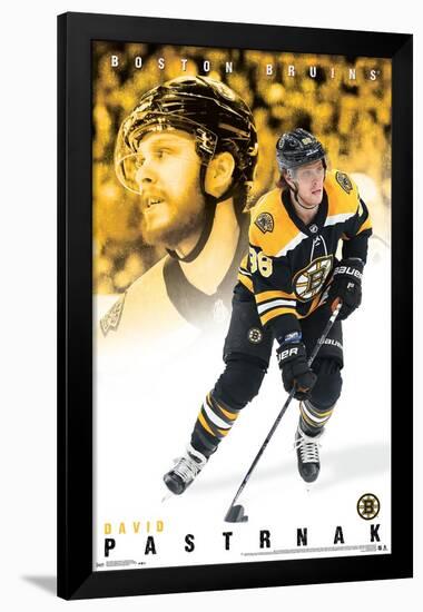 NHL Boston Bruins - David Pastrn?k 19-Trends International-Framed Poster