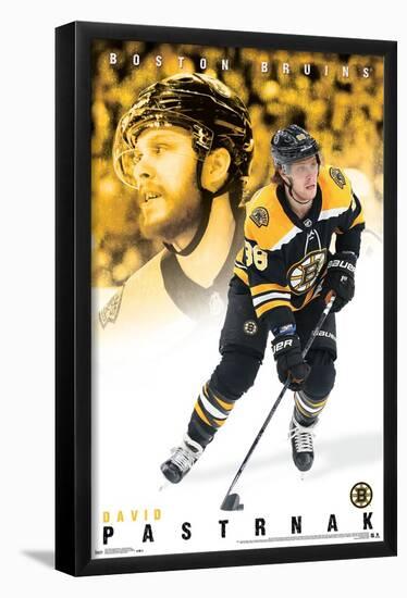 NHL Boston Bruins - David Pastrn?k 19-Trends International-Framed Poster