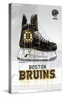 NHL Boston Bruins - Drip Skate 20-Trends International-Stretched Canvas