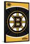 NHL Boston Bruins - Logo 14-Trends International-Framed Poster
