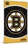 NHL Boston Bruins - Logo 14-Trends International-Mounted Poster
