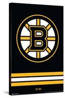 NHL Boston Bruins - Logo 21-Trends International-Stretched Canvas