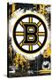 NHL Boston Bruins - Maximalist Logo 23-Trends International-Stretched Canvas