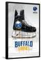 NHL Buffalo Sabres - Drip Skate 21-Trends International-Framed Poster