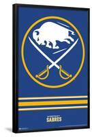 NHL Buffalo Sabres - Logo 20-Trends International-Framed Poster