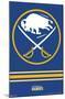 NHL Buffalo Sabres - Logo 20-Trends International-Mounted Poster