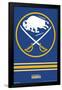 NHL Buffalo Sabres - Logo 20-Trends International-Framed Poster