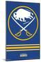 NHL Buffalo Sabres - Logo 20-Trends International-Mounted Poster