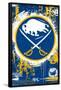 NHL Buffalo Sabres - Maximalist Logo 23-Trends International-Framed Poster