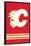 NHL Calgary Flames - Logo 21-Trends International-Framed Poster