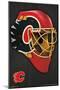 NHL Calgary Flames - Mask 16-Trends International-Mounted Poster