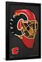 NHL Calgary Flames - Mask 16-Trends International-Framed Poster