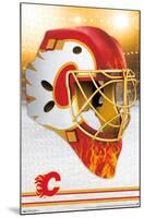 NHL Calgary Flames - Mask 20-Trends International-Mounted Poster