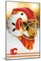 NHL Calgary Flames - Mask 20-Trends International-Mounted Poster