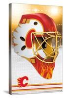 NHL Calgary Flames - Mask 20-Trends International-Stretched Canvas